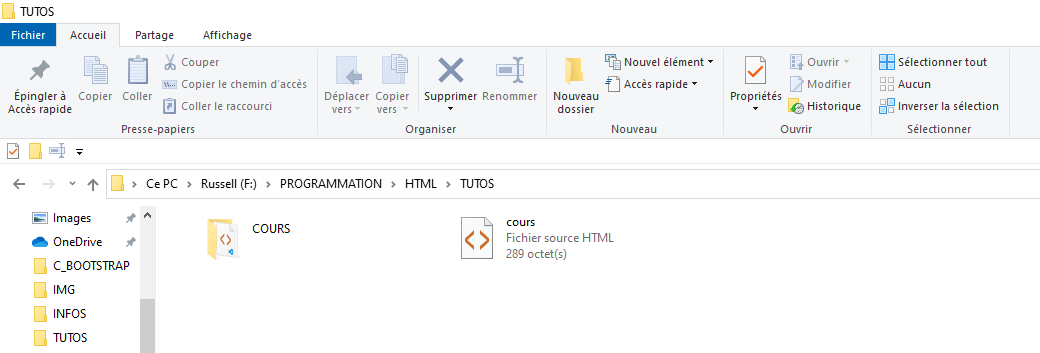 lien en HTML